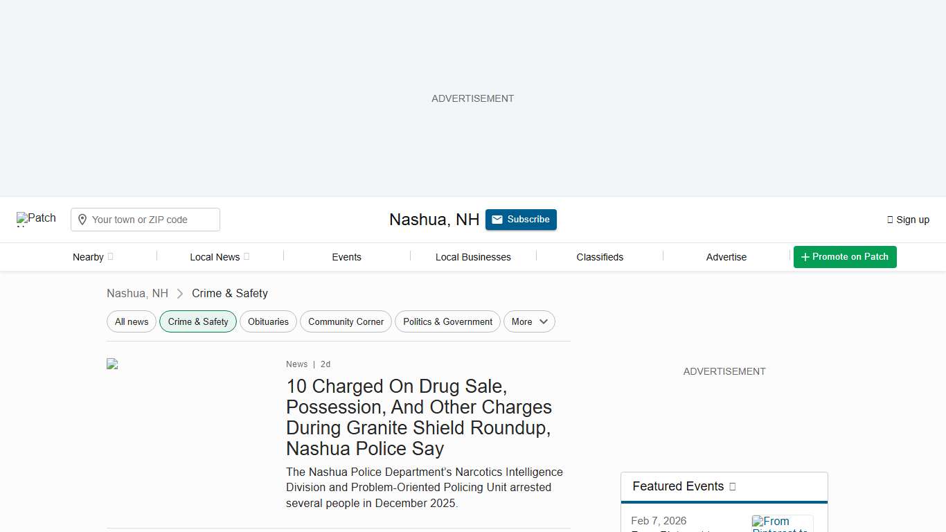 Nashua Crime & Safety News Nashua, NH Patch